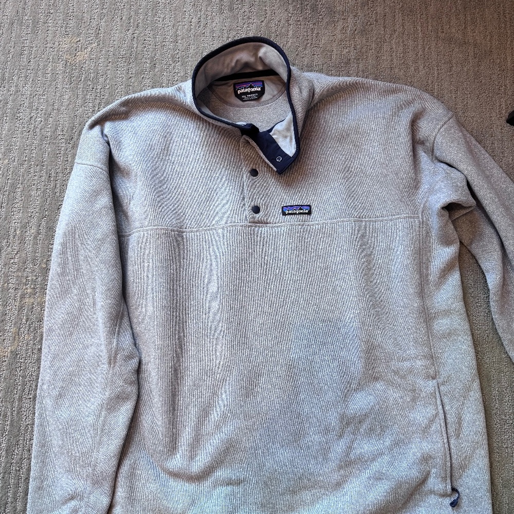 Patagonia Pull Over snap front Mens XXL GUC